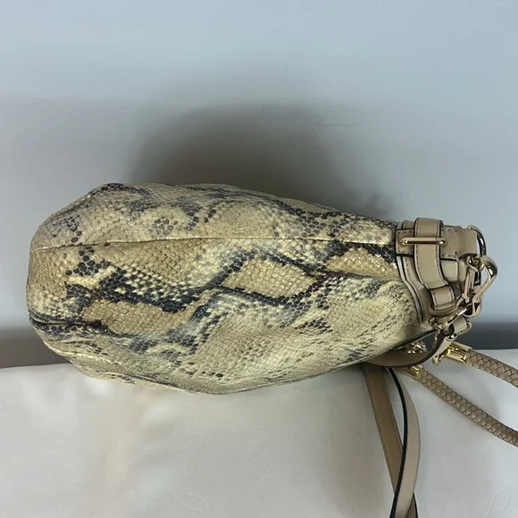 Coach Madison Lindsey Ltd Ed Python Embossed Purse - Picture 7 of 17
